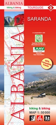 Abbildung von: Albania hiking & biking 1:50000 - Huber Kartographie