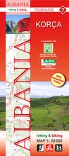 Cover: Albania hiking & biking 1:50000 - Huber Kartographie