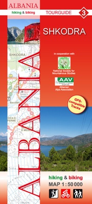 Abbildung von: Albania hiking & biking 1:50000 - Huber Kartographie