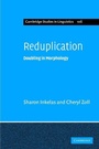 Cover: Reduplication - Cambridge University Press