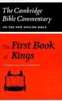 Enlarge image Cover: The First Book of Kings - Cambridge University Press