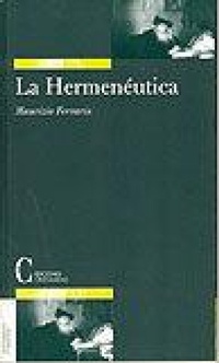 Abbildung von: La hermenéutica - Ediciones Cristiandad S.A.