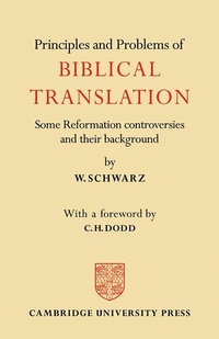 Bild: Principles and Problems of Biblical Translation - Cambridge University Press