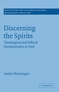 Abbildung von: Discerning the Spirits - Cambridge University Press