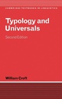 Cover: Typology and Universals - Cambridge University Press