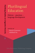 Cover: Plurilingual Education - John Benjamins Publishing Co