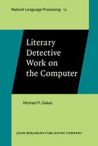 Abbildung von: Literary Detective Work on the Computer - John Benjamins Publishing Co