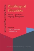 Cover: Plurilingual Education - John Benjamins Publishing Company