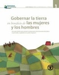 Cover: Gobernar la tierra en beneficio de las mujeres y los hombres - Food & Agriculture Organization of the United Nations (FAO)