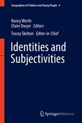 Cover: Identities and Subjectivities - Springer