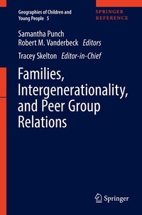 Enlarge image Cover: Families, Intergenerationality, and Peer Group Relations - Springer