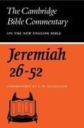 Cover: The Book of the Prophet Jeremiah, Chapters 26-52 - Cambridge University Press