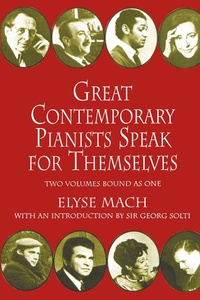 Abbildung von: Great Contemporary Pianists Speak for Themselves - Dover Publications