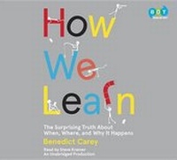 Enlarge image Cover: How We Learn - Books on Tape