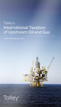Bild: Tolley's International Taxation of Upstream Oil and Gas - Tolley