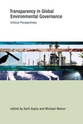 Cover: Transparency in Global Environmental Governance - MIT Press