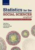 Cover: Statistics for the Social Sciences , Using Excel - Oxford University Press Southern Africa
