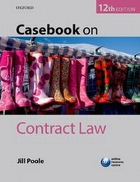 Abbildung von: Casebook on Contract Law - Oxford University Press