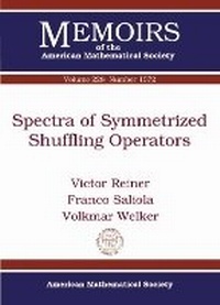 Enlarge image Cover: Spectra of Symmetrized Shuffling Operators - American Mathematical Society