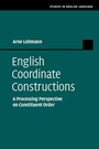 Cover: English Coordinate Constructions - Cambridge University Press