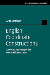 Enlarge image Cover: English Coordinate Constructions - Cambridge University Press