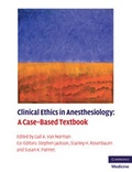 Cover: Clinical Ethics in Anesthesiology - Cambridge University Press