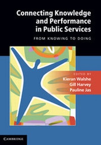 Enlarge image Cover: Connecting Knowledge and Performance in Public Services - Cambridge University Press