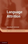 Cover: Language Attrition - Cambridge University Press