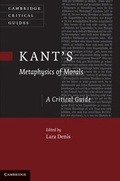 Cover: Kant's Metaphysics of Morals - Cambridge University Press