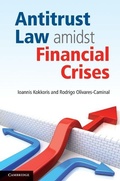 Cover: Antitrust Law amidst Financial Crises - Cambridge University Press