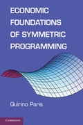 Bild: Economic Foundations of Symmetric Programming - Cambridge University Press