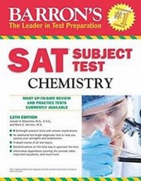 Abbildung von: Barron's SAT Subject Test Chemistry - Barron's Educational Series Inc.,U.S.