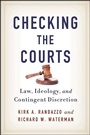 Cover: Checking the Courts - State University of New York Press