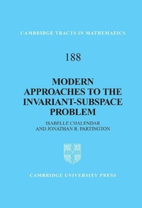 Enlarge image Cover: Modern Approaches to the Invariant-Subspace Problem - Cambridge University Press