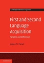 Cover: First and Second Language Acquisition - Cambridge University Press
