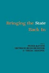 Enlarge image Cover: Bringing the State Back In - Cambridge University Press