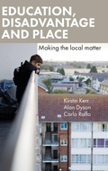 Cover: Education, Disadvantage and Place - Policy Press