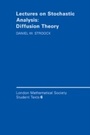 Cover: Lectures on Stochastic Analysis: Diffusion Theory - Cambridge University Press