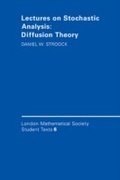 Cover: Lectures on Stochastic Analysis: Diffusion Theory - Cambridge University Press
