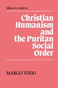 Cover: Christian Humanism and the Puritan Social Order - Cambridge University Press