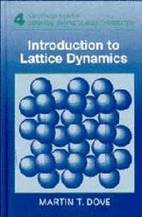 Abbildung von: Introduction to Lattice Dynamics - Cambridge University Press