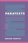 Cover: Paratexts - Cambridge University Press