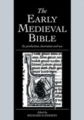 Cover: The Early Medieval Bible - Cambridge University Press