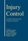 Cover: Injury Control - Cambridge University Press