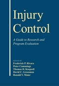 Cover: Injury Control - Cambridge University Press
