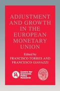 Cover: Adjustment and Growth in the European Monetary Union - Cambridge University Press