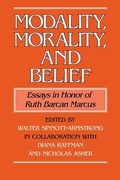 Cover: Modality, Morality and Belief - Cambridge University Press