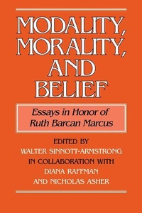 Enlarge image Cover: Modality, Morality and Belief - Cambridge University Press