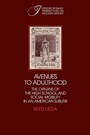 Cover: Avenues to Adulthood - Cambridge University Press