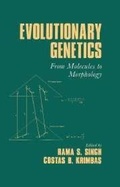 Cover: Evolutionary Genetics - Cambridge University Press
